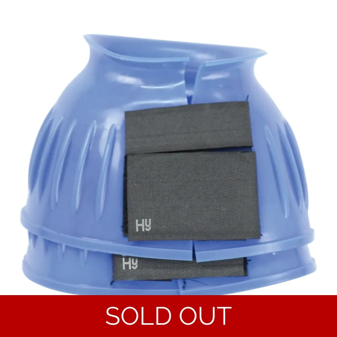 product Image for Hy Equestrian Over Reach Boots  Brilliant Blue